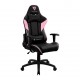 CADEIRA GAMER THUNDERX3 RECLINAVEL C/ APOIO BRAÇOS - PRETA E ROSA