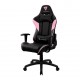 CADEIRA GAMER THUNDERX3 RECLINAVEL C/ APOIO BRAÇOS - PRETA E ROSA