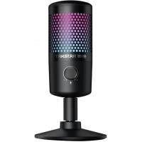 MICROFONE CONDENSADOR USB RGB TAKSTAR C/ REDUCAO DE RUIDO