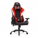 CADEIRA GAMER DT3 RECLINAVEL C/ APOIO BRAÇOS - VERMELHA 