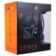 HEADSET GAMER KASTER 50MM C/ MICROFONE OMNIDIRECIONAL - PRETO