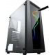 GABINETE GAMER RGB MID TOWER C/ VIDRO TEMPERADO E 1 FAN