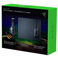 KIT GAMER RAZER C/ MOUSE HEADSET E MOUSEPAD