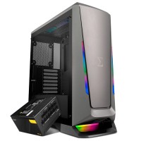 GABINETE GAMER ATX MID TOWER RGB C/ LATERAL VIDRO + FONTE 850W MODULAR