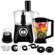 MULTIPROCESSADOR MEGASTAR 750W 220V C/ LIQUIDIFICADOR DE GRAOS - PRETO
