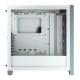 GABINETE GAMER ATX MID TOWER C/ LATERAL VIDRO 3 FANS - BRANCO