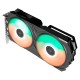 PLACA DE VIDEO NVIDIA 8GB GDDR6 128BIT RGB C/ HDMI DP