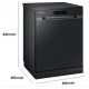 LAVA LOUÇAS SAMSUNG 1250W PAINEL DIGITAL FAZ 14 SERVIÇOS 110V