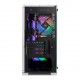 GABINETE GAMER ATX MANCER MID TOWER RGB C/ 4 FANS LATERAL VIDRO - BRANCO