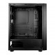 GABINETE GAMER MANCER ATX MID TOWER C/ 1 FAN LATERAL VIDRO - PRETO