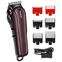MAQUINA DE CORTAR CABELO KEMEI PROFISSIONAL 13MM C/ 6 PENTES BIVOLT