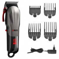 MAQUINA DE CORTAR CABELO WMARK VISOR LCD 8W C/ 4 PENTES BIVOLT