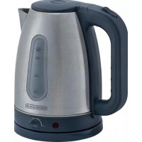 CHALEIRA ELETRICA BLACK DECKER 1250W 1,8L C/ VISOR 110V - INOX