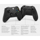 CONTROLE SEM FIO XBOX MICROSOFT BLACK EDITION