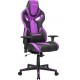 CADEIRA GAMER MYMAX GIRATORIA C/ APOIO BRAÇO - PRETA ROXA