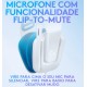 FONE DE OUVIDO HEADSET GAMER LOGITECH COMPATIVEL PLAYSTATION XBOX 3,5MM