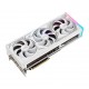PLACA DE VIDEO NVIDIA ASUS 16GB GDDR6 256BIT C/ 3 FANS HDMI DP - BRANCA