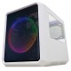 GABINETE GAMER K MEX ATX MINI TOWER C/ 4 LATERAIS ACRILICO - BRANCO