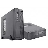 GABINETE SLIM MICRO ATX KMEX 4 BAIAS C/ FONTE 200W - PRETO