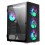 GABINETE GAMER ATX MONTECH MID TOWER RGB C/ 6 FANS LATERAL VIDRO - PRETO