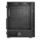 GABINETE GAMER ATX MONTECH MID TOWER RGB C/ 6 FANS LATERAL VIDRO - PRETO