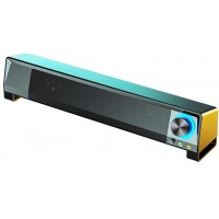 CAIXA DE SOM PC ERYUE USB 3W ESTEREO C/ USB P2