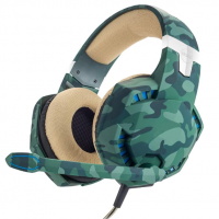 FONE DE OUVIDO HEADSET GAMER DAZZ 20W C/ P3 - CAMUFLADO