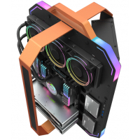 GABINETE GAMER ATX ABERTO DARKFLASH RGB ELITE BARRACUDA