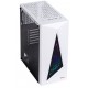 GABINETE GAMER MARVO ATX MID TOWER RGB C/ LATERAL VIDRO - BRANCO