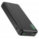CARREGADOR PORTATIL POWER BANK GEONAV 20000MAH C/ USB USB C- PRETO