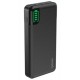 CARREGADOR PORTATIL POWER BANK GEONAV 20000MAH C/ USB USB C- PRETO