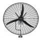 VENTILADOR INDUSTRIAL DE PAREDE 1M VENTISOL C/ 3 VELOCIDADES 220V - PRETO