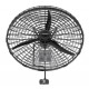 VENTILADOR INDUSTRIAL DE PAREDE 1M VENTISOL C/ 3 VELOCIDADES 220V - PRETO