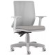 CADEIRA DE ESCRITORIO ERGONOMICA RECLINAVEL C/ RODIZIO - CINZA