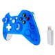 CONTROLE GAMER SEM FIO USB PARA XBOX ONE SERIES PC PS3 - AZUL