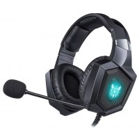 FONE DE OUVIDO HEADSET GAMER ONIKUMA 50MM RGB P3 C/ CANCELADOR DE RUIDO