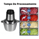 MULTIPROCESSADOR TRITURADOR DE CARNE 300W 3L C/ 3 VELOCIDADES 110V
