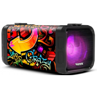 CAIXA DE SOM NOVIK BLUETOOTH 120W RADIO C/ USB MICROFONE