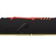 MEMORIA RAM GAMER 8GB DDR4 KINGSTON RGB 3200MHZ