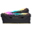 MEMORIA RAM CORSAIR 32GB DUPLO PENTE DDR4 RGB 3600MHZ - PRETA