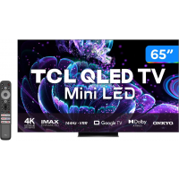 SMART TV QLED 65 TCL 4K UHD 120HZ WIFI BLUETOOTH C/ HDMI USB ALEXA