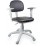 CADEIRA SECRETARIA GIRATORIA ULTRA MOVEIS C/ APOIO BRAÇOS - CINZA