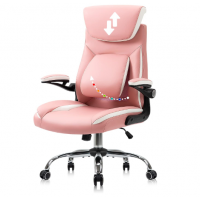 CADEIRA DE ESCRITORIO PRESIDENTE YAMASORO GIRATORIA C/ APOIO CABE&Ccedil;A LOMBAR