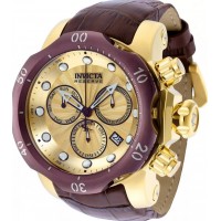 RELOGIO INVICTA 54MM RESISTENTE A AGUA C/ CORREIA DE COURO