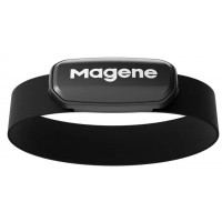 CINTA SENSOR CARDIACO MAGENE PARA CAMINHADA C/ BLUETOOTH - PRETA