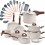 KIT DE PANELAS DE CERAMICA BRINOX 9 PC 13 UTENSILIOS Antiaderente