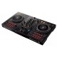 CONTROLADOR DE SOM DJ PIONNER 2 CANAIS 4GB 16 PADS C/ USB RCA - PRETO