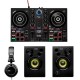 KIT CONTROLADORA DE SOM FONE DE OUVIDO E MONITOR DE AUDIO HERCULES - PRETO