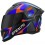 CAPACETE MOTO 60 UNISEX URBANO FECHADO C/ VISEIRA FUME