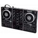 CONTROLADORA DE SOM DJ NUMAK 2 CANAIS 8PADS C/ USB - PRETO